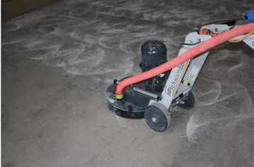 CONCRETE FLOOR PREPARATION READY FOR HIGH BUILD EPOXY COATING