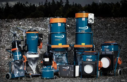 DUSTCONTROL, LEADING THE WAY WITH H CLASS VACUUMS, CONTROLLING DUST FROM THE SOURCE
