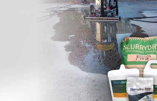 SLURRY SOLUTIONS CONTROL PRODUCT FOR WET CUTTING, GRINDING AND POLISHING