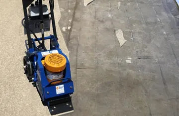 LIFTING VINYL FLOOR COVERINGS IS EASY WITH THE RAZORBACK EXTREME