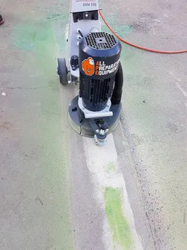 DSM250 SCHWAMBORN FLOOR GRINDER IS FIRST OVER THE LINE