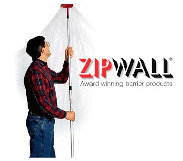 HANDY STEP BY STEP GUIDE TO CLEANING YOUR ZIPWALL SPRING LOADED POLE,