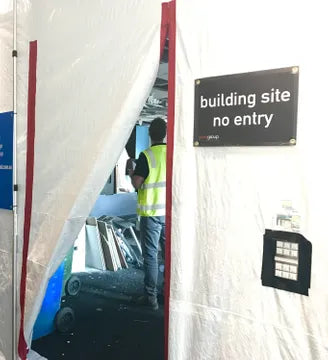 HOW TO SETUP A ZIPWALL TEMPORARY DUST BARRIER