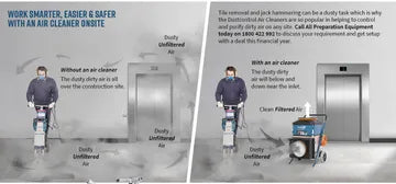 Construction, Demolition or Flooring: How to Choose the Right Air Cleaner for Your Project