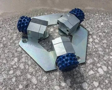 CONCRETE BUSH HAMMERS THE TOOL TO GET A FAST, EFFECTIVE PROFILE AND SLIP RESISTANCE TO ANY FLOOR.