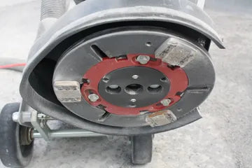 The Schwamborn DSM250 Concrete Floor Grinder: Double Concrete Preparation Production