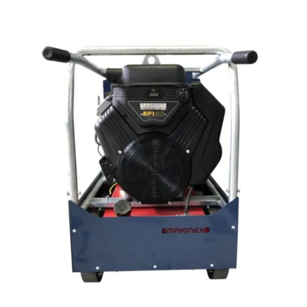 Makinex 23kVa Petrol Generator, Key Start, Includes 2x 15amp Single phase and 2x 32amp 3-phase sockets both with RCBO protection
**NEVER use the generator indoors or in an enclosed area. Read Manual Before Us**