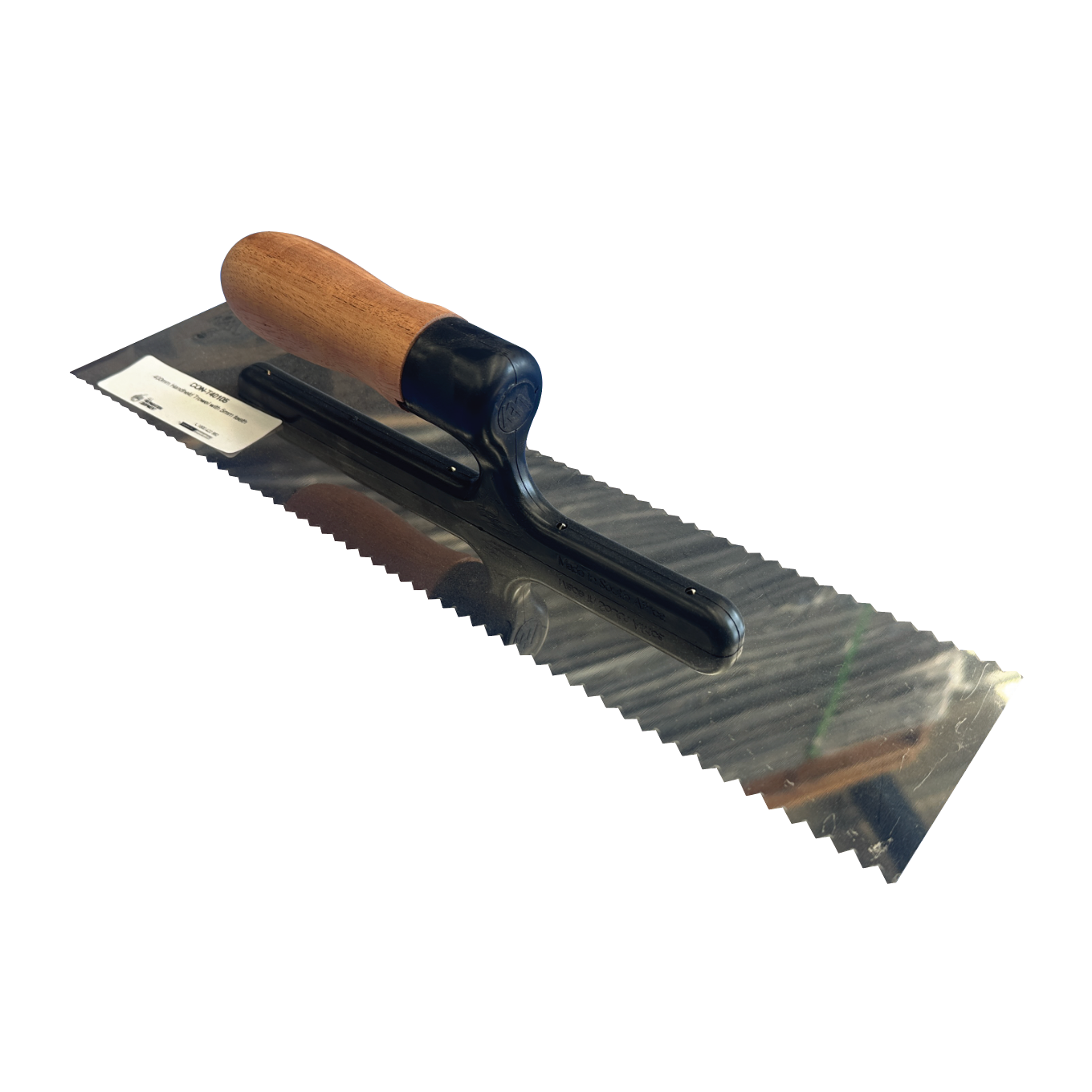 400mm Handheld Trowel with 2mm teeth