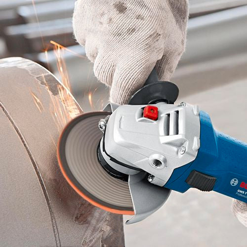 Bosch 125mm (5'') Angle Grinder - 720 watt, Slimeline, suits 4'' Slimline Dust Shrouds