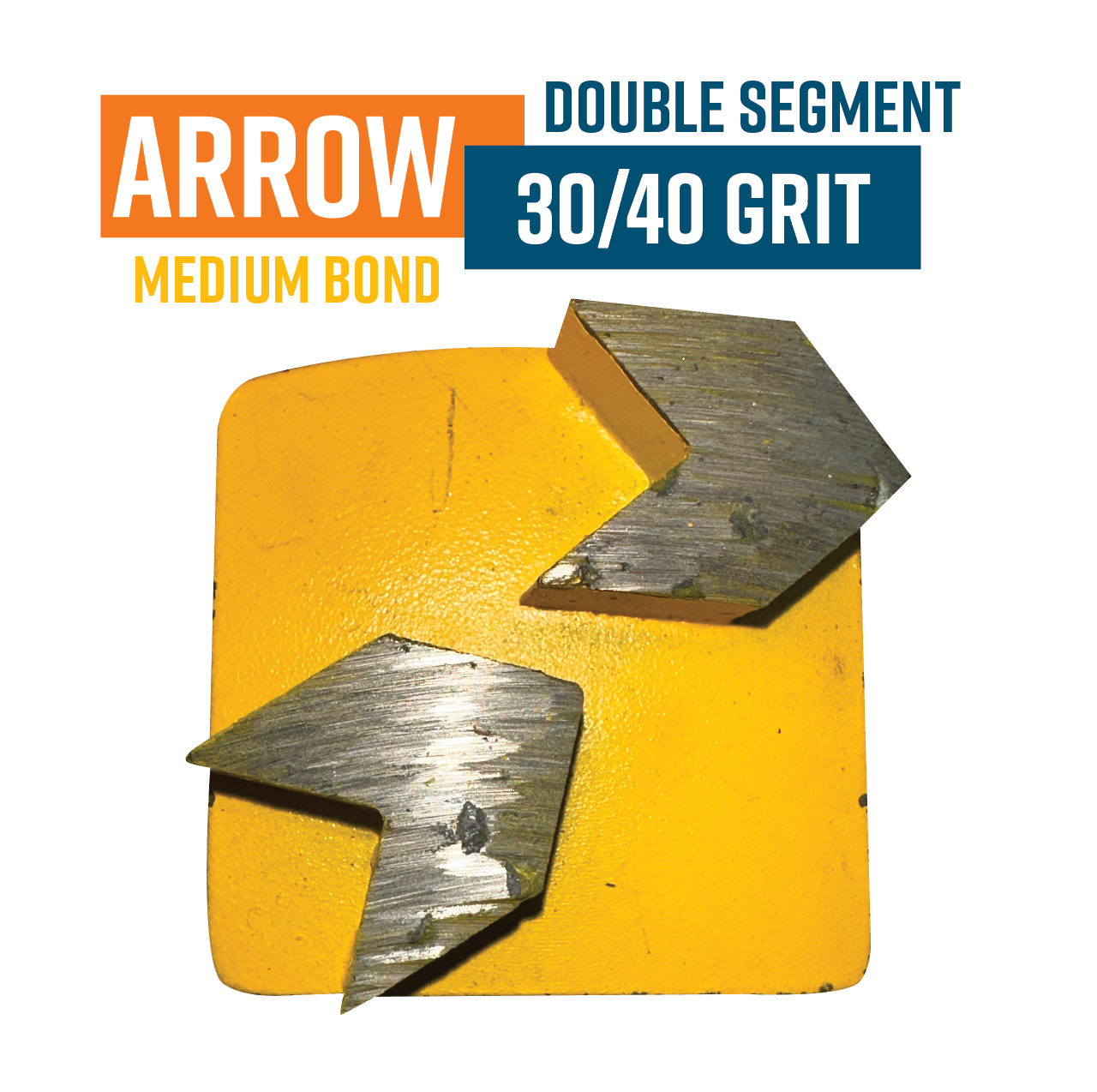 REDILOCK ARROW DOUBLE - 30/40# - Yellow (Medium Bond)