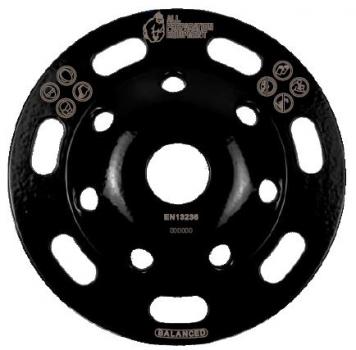 Enduro II 125mm (5") 30/40 Grit Hard Bond Diamond Grinding Wheel