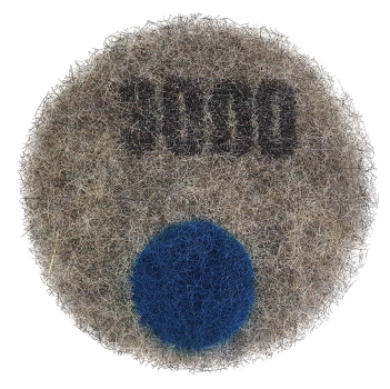 230mm (9") Diamond Impregnated Pad 3000 grit