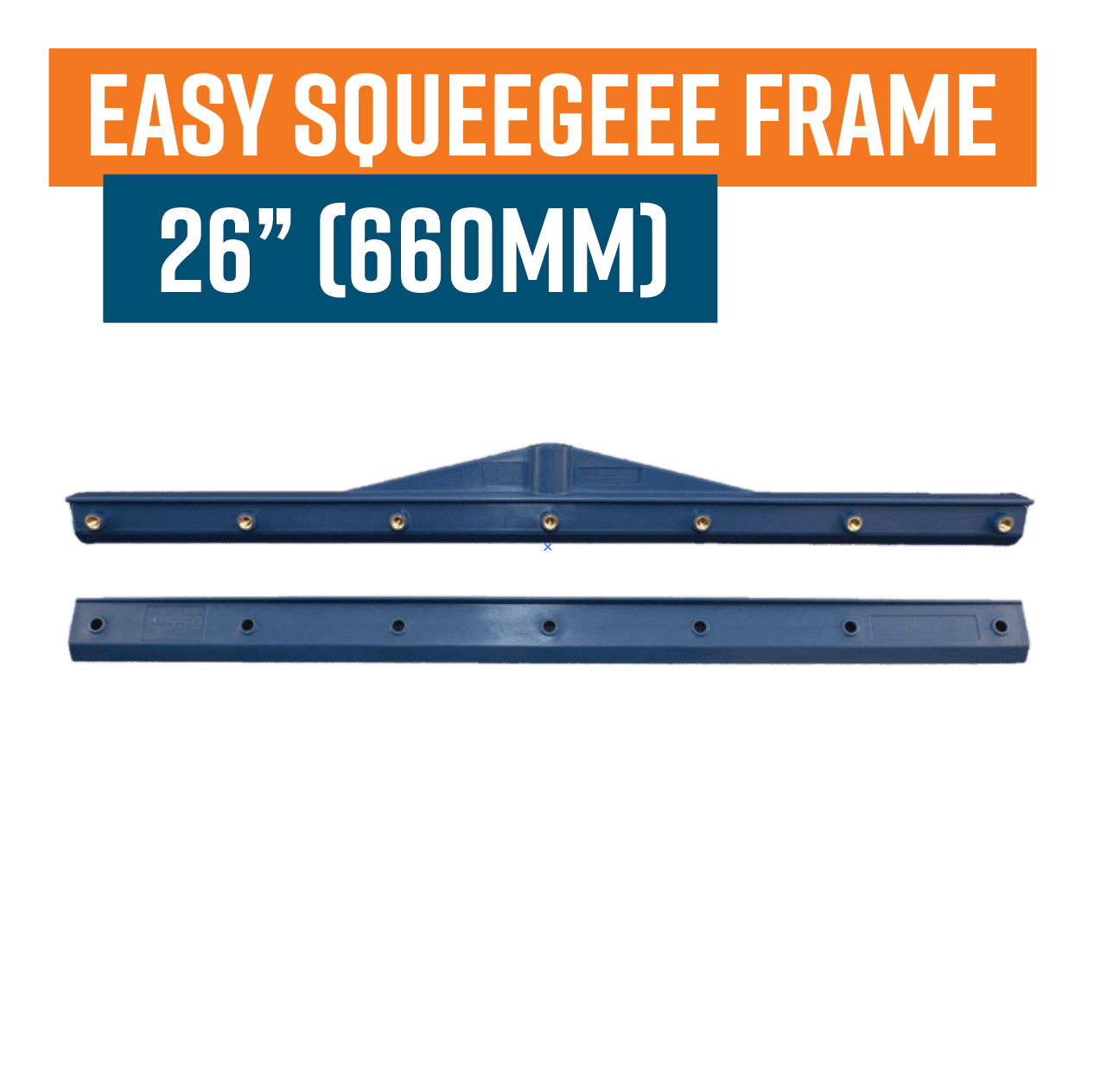 26"/ 660mm EASY SQUEEGEE Frame with Threaded Handle Adapter