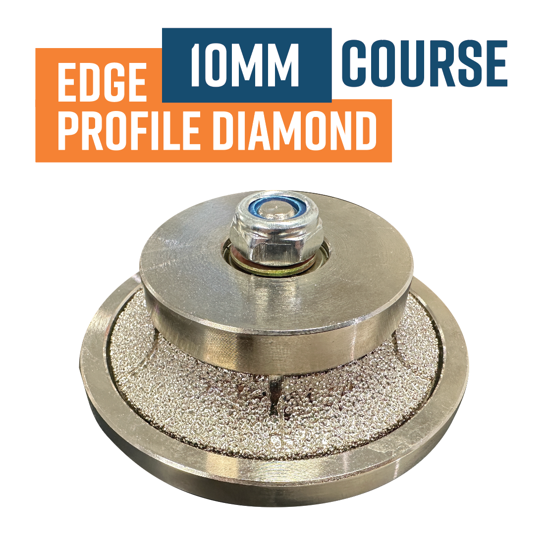 Edge Profile Tool 10mm Radius / Concrete Router Coarse grit