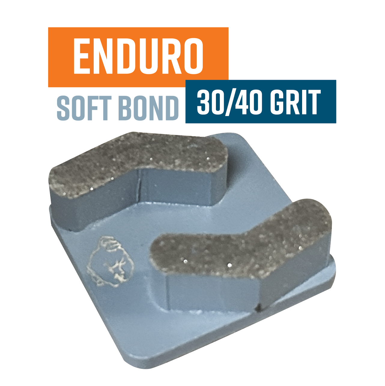 ENDURO Double Segment - 70 Grit - Super Soft Bond Grey - Redilock