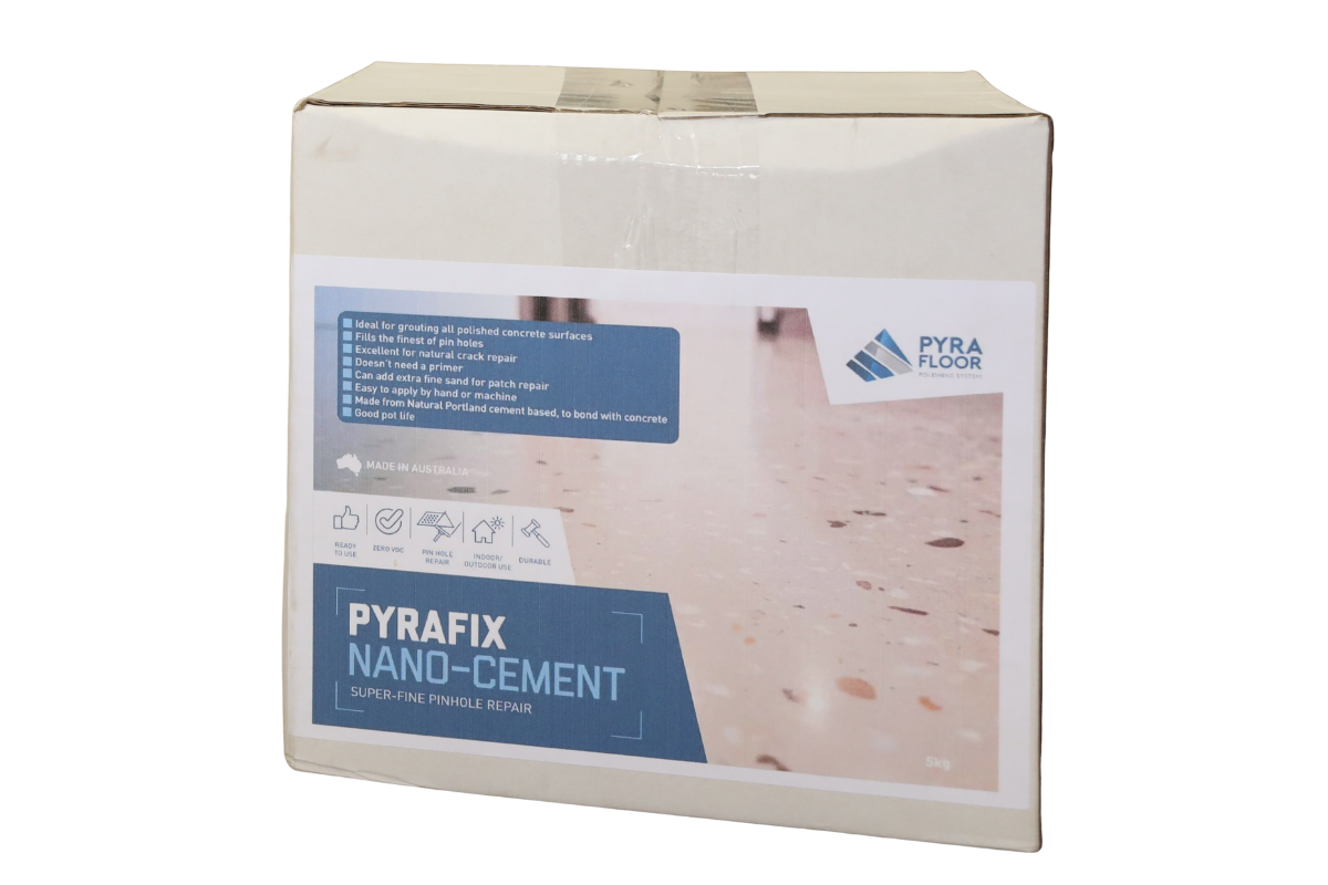 10Kg Natural Grey Nano Cement for super-fine pinholes, small air voids, pop-outs, cracks and other gaps in concrete.