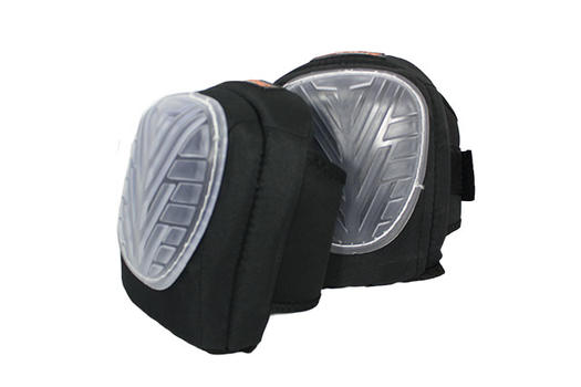 Soft Gel Knee Pads (anti-compression air injected, square tread, hook and loop tabs, one size fits all)