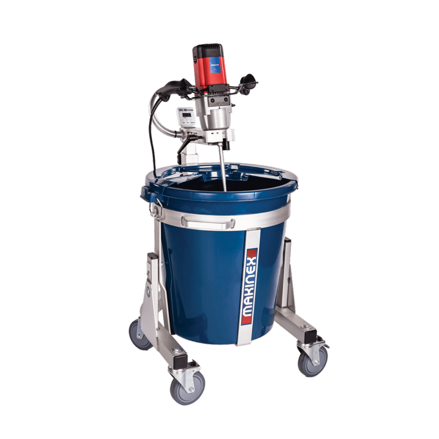 Makinex SmartMixx Mixing Station with Makinex Mixer, Bucket, Paddle & Dust Lid (2 CTNS)