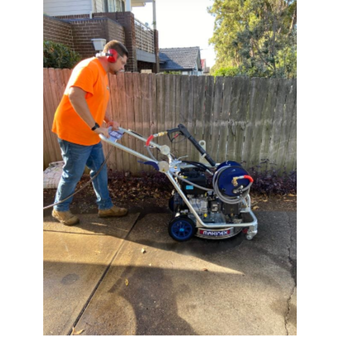 Makinex Dual Pressure Washer Unit 4000psi (Vanguard motor)
(NO LONGER AVAILABLE) SEE HONDA MOTOR)