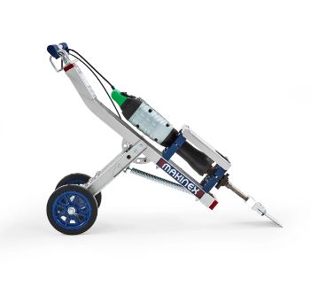Hilti Style Package includes: Mega Chipper Trolley, Tile Smasher Head with Blade and Hilti Shank