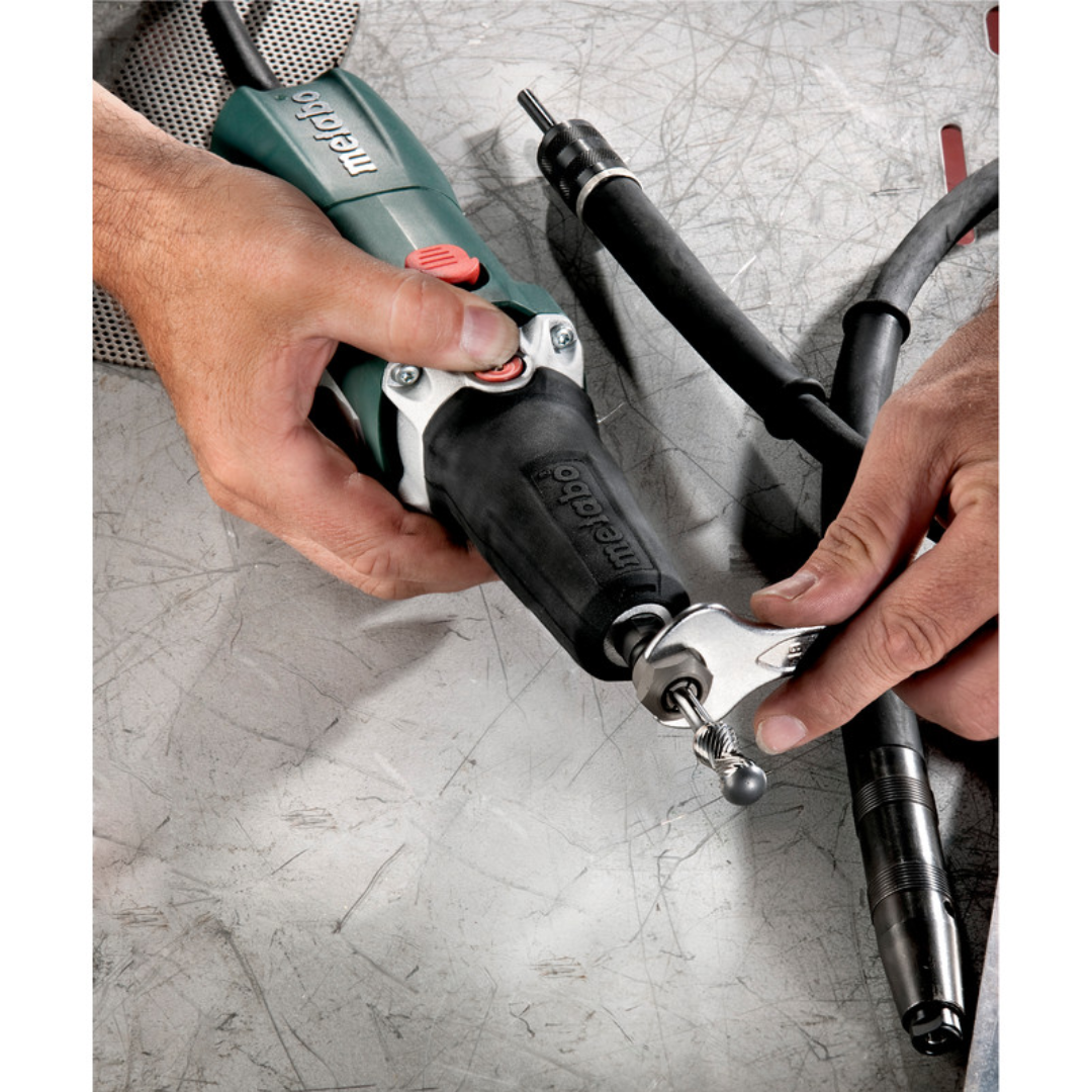 Metabo GE710 Plus Die Grinder 710w, 1/4" collett, Variable Speed 10,000-30,500 rpm with spindle lock (600616190)