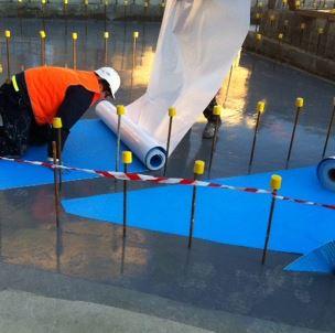 Armablue Self-Adhesive Membrane Protection Roll (25m x 1.2m wide = 30sqm coverage)