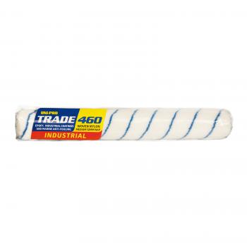 Uni-Pro 460mm Industrial Epoxy Paint Roller x 12mm nap. White with blue stripe