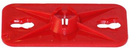 ZHS1 ZipWall Head Piece (Keyhole Snap) - Black
(Available on backorder)