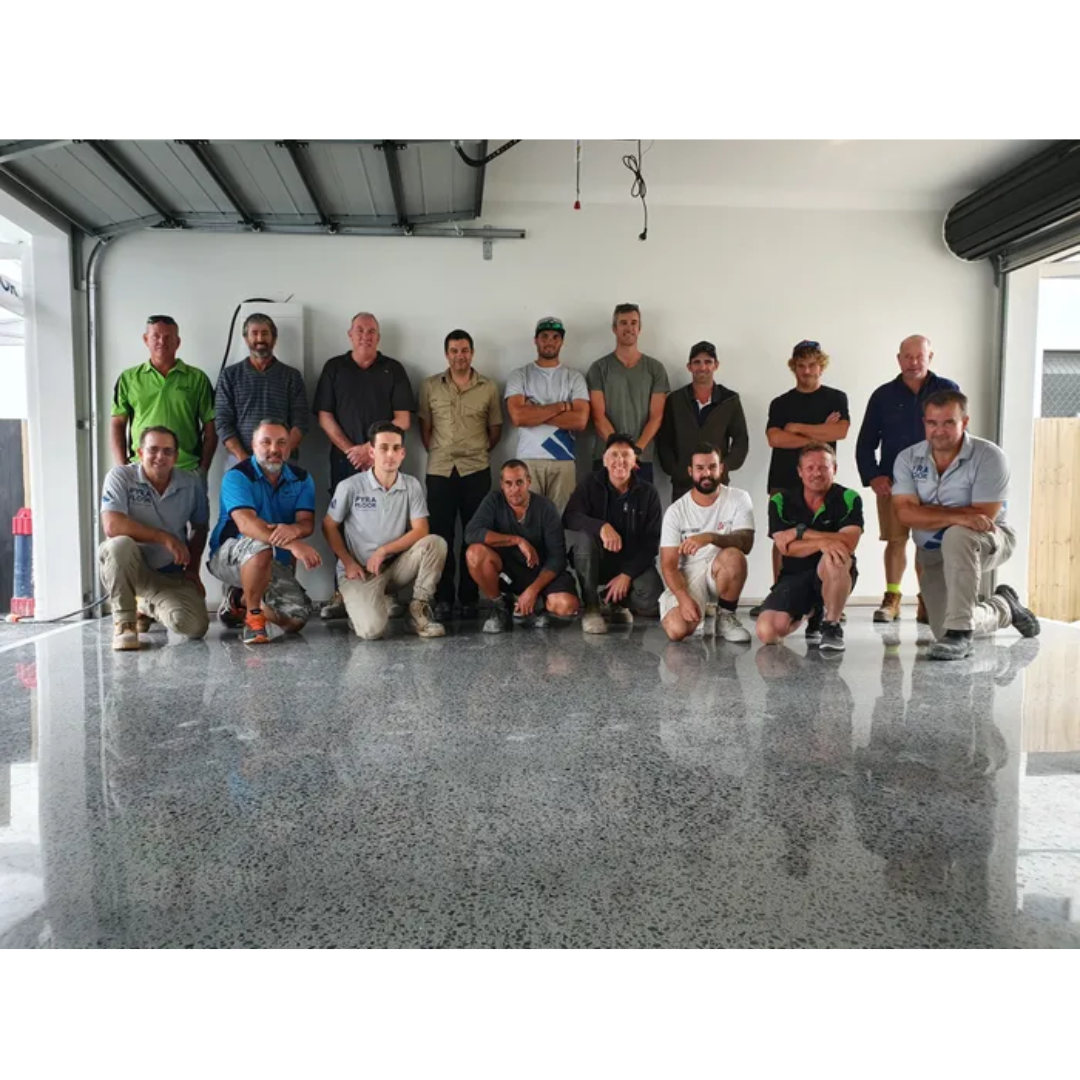 Brisbane Pyrafloor Polished Concrete Training Course 17th & 18th October 2024. Location: Murarrie Qld 4172 Attendee Name/s listed below (notify us if spelling is incorrect)