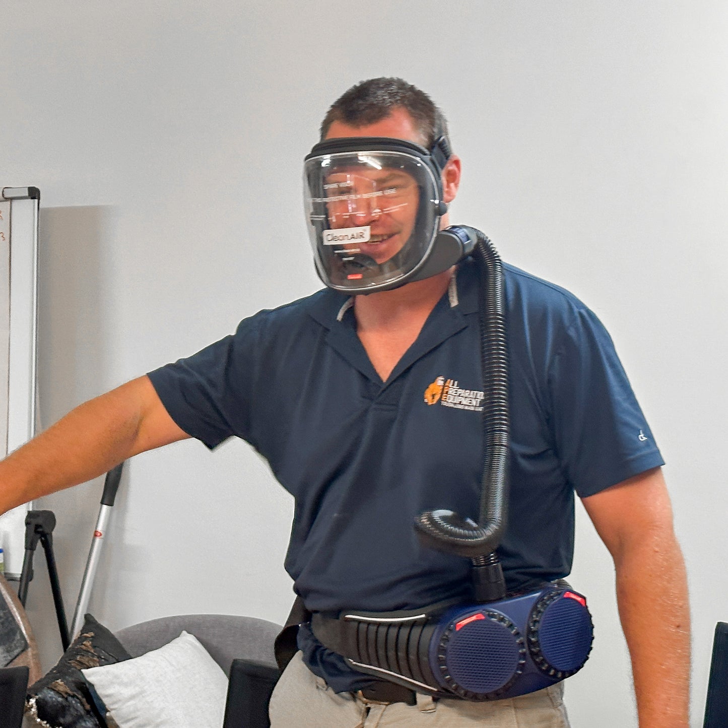 CleanAir AERGO PAPR & UniMask Face Shield