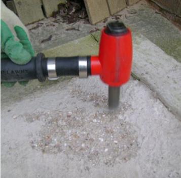 Air Tool Trelawny Pneumatic Single Head Scabbler – 1 Point Head
