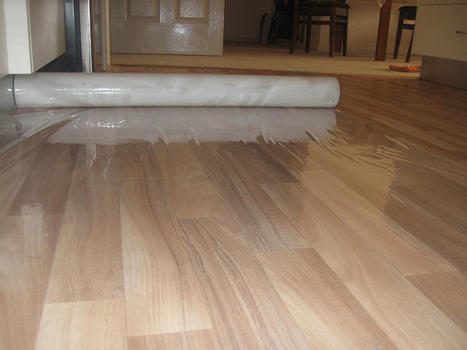 Hard Floor Film Self Adhesive Roll 1.0m x 100m, 100um Thickness. *** Important information & precautions sheet must be read before use ***