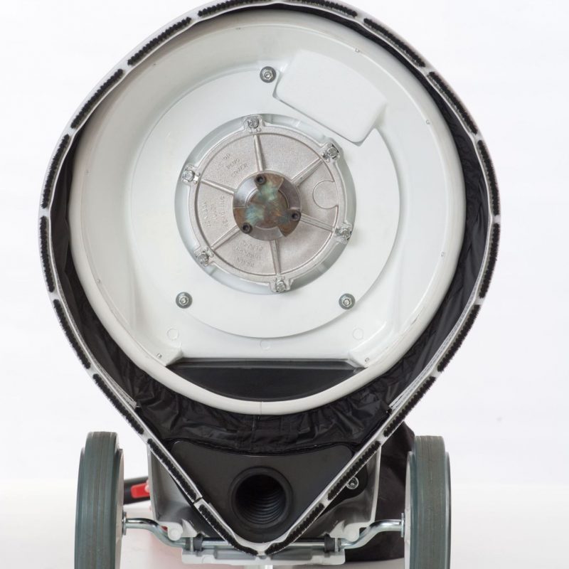 Polivac SV30 High Speed Sander. 40cm 364RPM 1.5kw 2 pole drive motor. 300 watt Vac Motor, comes fitted 1 x 3kg weight with CLUTCH PAD HOLDER (VI40I6), Includes 100 grit sand screen and driver.