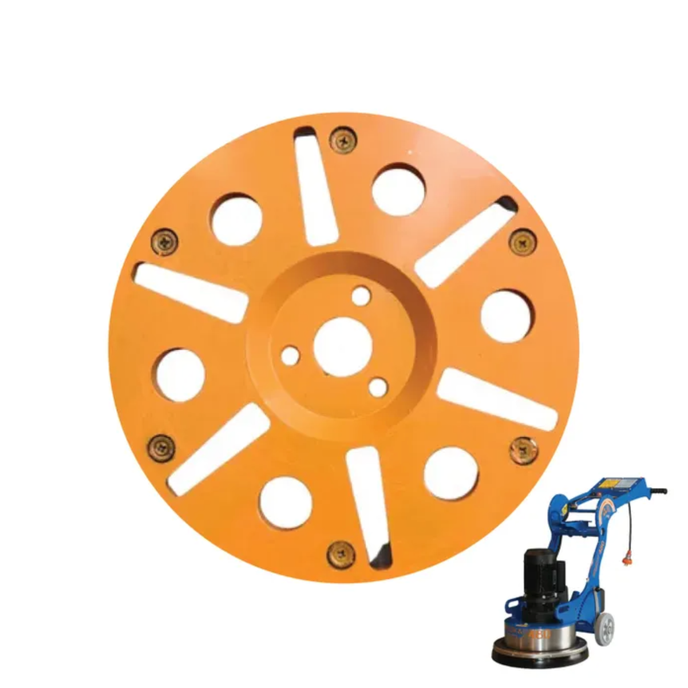 Conversion Plate 175mm for Knock On Diamond Grinding Shoes (Suits Satellite 480 Grinder)