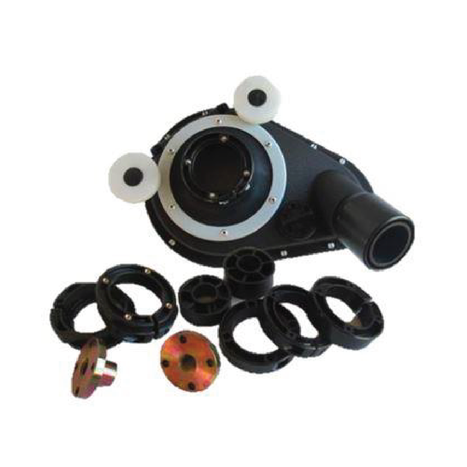 Holer 125mm (5'') Composite Dust Shroud with Edging flap