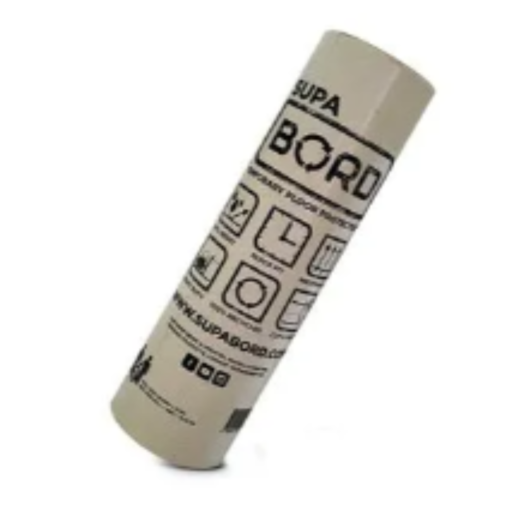 Heavy Duty SupaBord Floor Protection Roll - 800mm wide x 37.5m long x 1mm thick