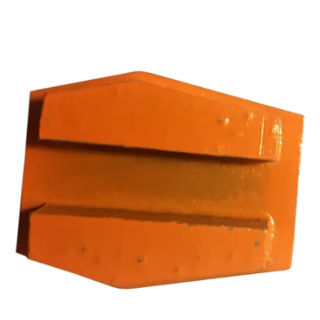 Super Eco Orange 16 Grit Knock On Diamond Grinding Shoe to suit Schwamborn VSF16SE (Med-Soft Bond)