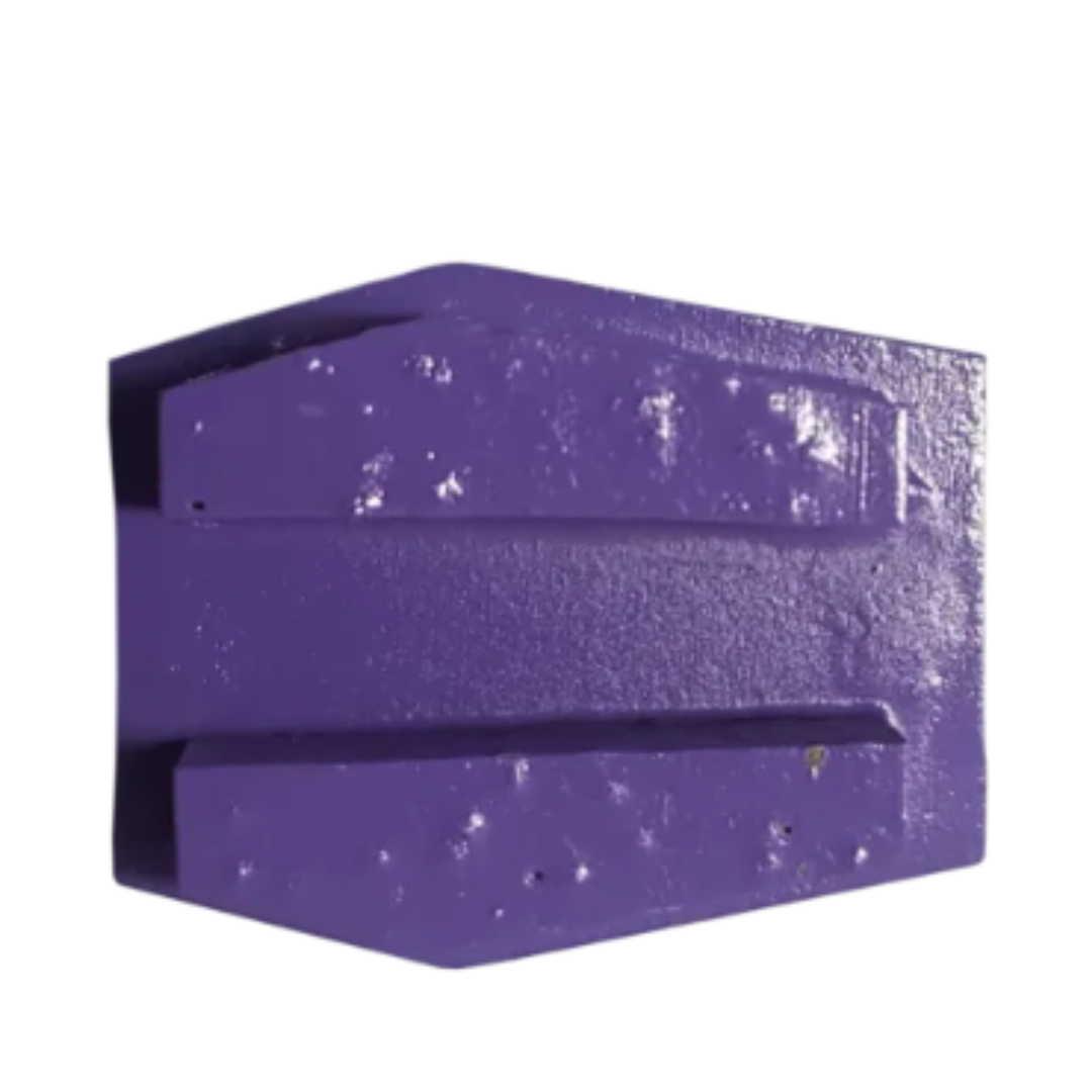 Super Eco Purple 16 Grit Knock On Diamond Grinding Shoe to suit Schwamborn 2VSK16SE (Super Soft Bond)