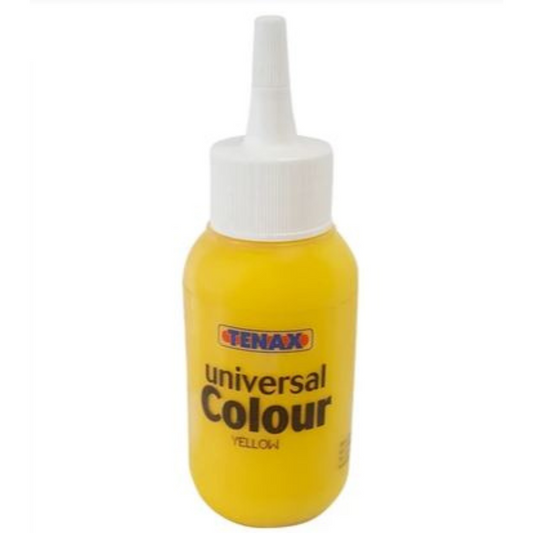 Tenax Universal Colour For Epoxy and Polyester glues 75ml Yellow(Discontinued item, available while stock lasts - no returns accepted)
