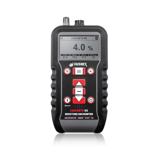 Tramex Moisture Meter X5-CMEX5
(For checking moisture in concrete before flooring is installed.)