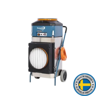 Dustcontrol Air Cleaner / AirCube 2000, 230V, 595W Power, 30kg, Complete with Prefilter G4 (42917) and HEPA H13 Filter (42896)
