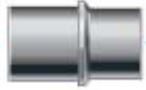 Dustcontrol ME Cuff / Coupling Socket 50/38 to suit DC1800 & DC2900 Vacuum