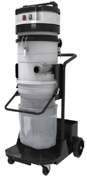 Schwamborn STS260E Vacuum, Single Phase with Auto Filter Clean, Twin Motor, 2400watt, 45kg, Includes Longopac 20m Continuous Bag, 5m Suction Hose 50mm, Floor Nozzle, Suction Pipe and HEPA Filters with Baffles