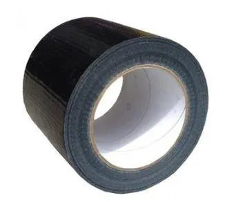 100mm x 25m BLACK Polythene Coated Cloth Tape
(Available on backorder)