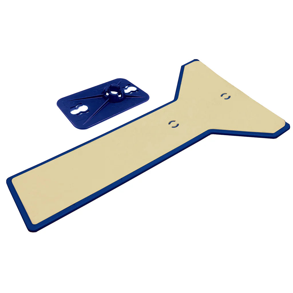 Zipwall Suspended Ceiling Edge Plate. Hold a Zipwall� barrier without lifting the ceiling grid where a suspended ceiling meets the wall.