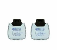 3M 3128 Secure Click Particulate Filter P2 with Nuisance Level OV/AG