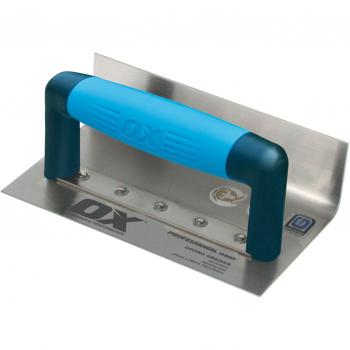 OX Professional 100 x 180mm (10r 50d) S/S Coving Trowel
(Available on backorder)