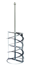 PORTAMIX FULL Height Twin Helix Paddle
400x225x16mm
(Use when mixing 3-6 bags)