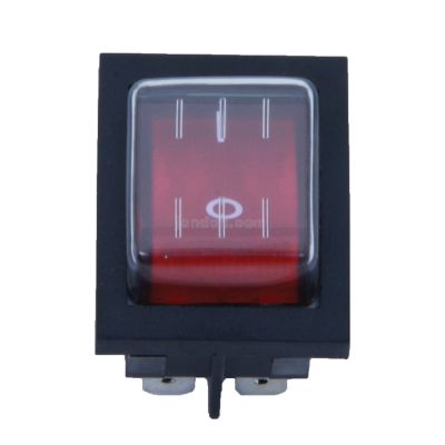 TROMB On/Off Switch (with plastic cover) to suit, Dustcontrol vacuums, S26 & S36 Vacuums - rocker switch 2 pole