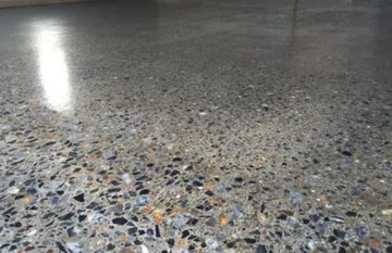 THIS POLISHED CONCRETE FLOOR WON 4 MONTHS MORE WORK,